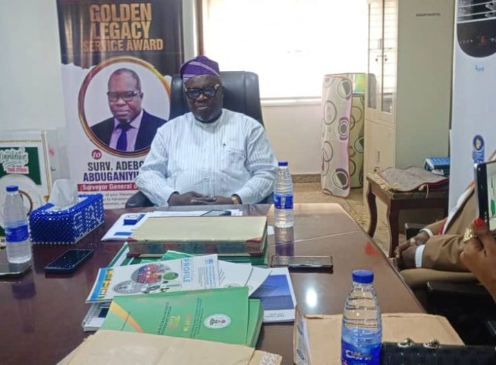 BAVCCA President, Ikechukwu Chukwunyere,led association's delegation on a courtesy visit to the Office of the Surveyor‑General of the Federation (OSGoF) at its headquarters in Abuja.