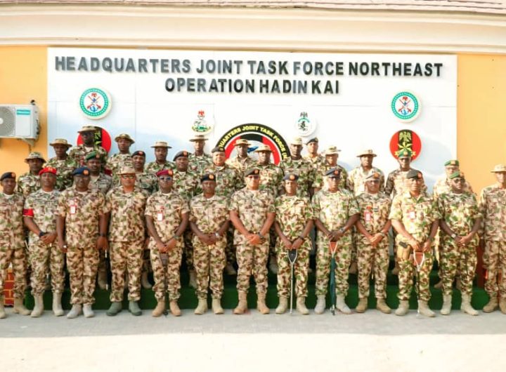 Corps commanders visit Operation Hadin Kai HQ