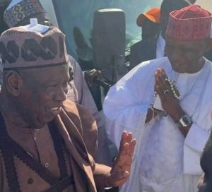 Governor Yusuf and former Governor Ganduje