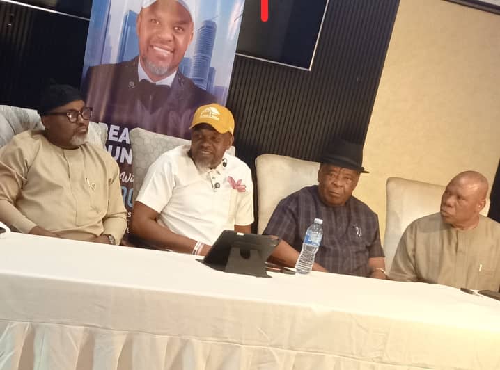 Embrace entrepreneurship, self-development – Mayor of Housing tells Nigerian youths 1 L-R: Patrick Edeke, SA to Akwa ibom State Governor on Electronic Media; My-ACE China, Mayor of Housing; Chief Etting Afiakure, MD Ceedepeg; Chief Daniel Udoh, Chairman, Nigerian Hotels Association, Akwa Ibom State at the YouTube Streaming session at Ceedepeg Hotels in Uyo