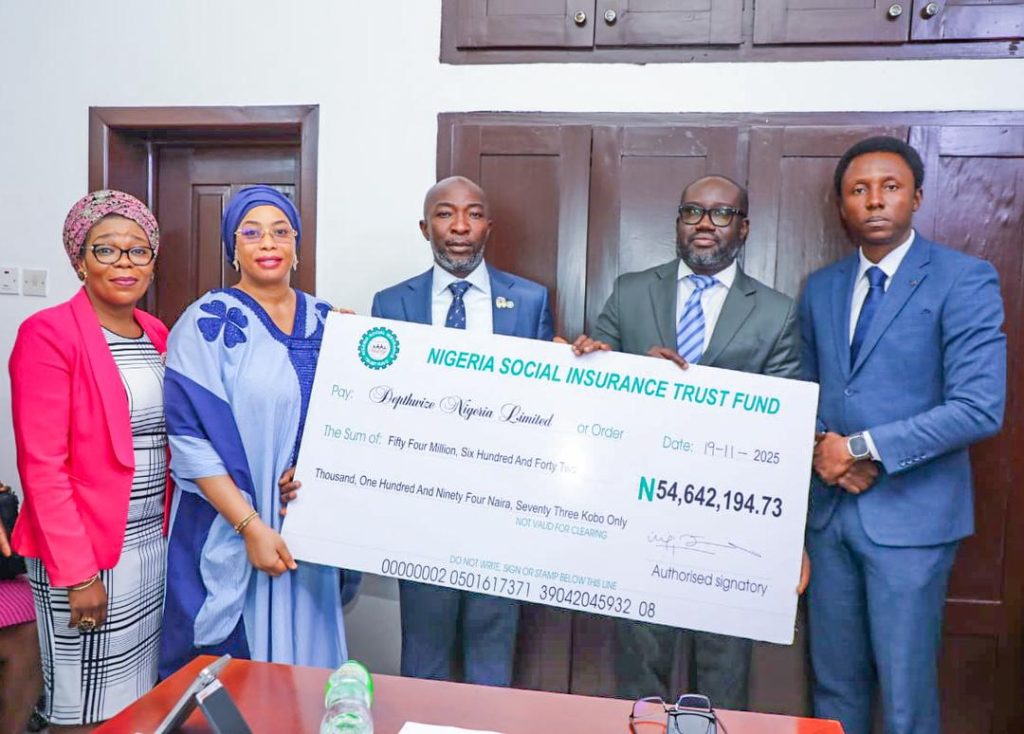 Employees' Compensation Scheme: More beneficiaries lifted as NSITF presents over N75m cheques 1 NSITF Cheques 3