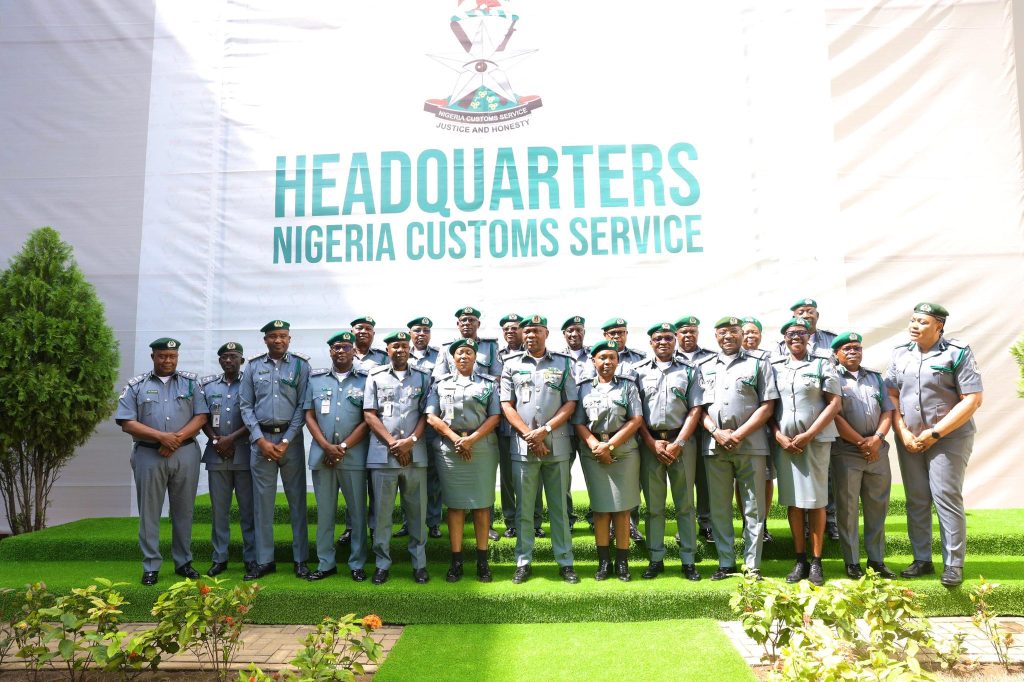 Customs decorates newly promoted officers 1 Nigeria Customs Service