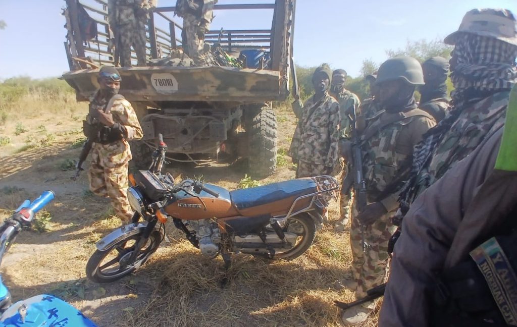 Nigerian Army raids Boko Haram stronghold in Bula Daloye, recovers hidden IEDs, weapons