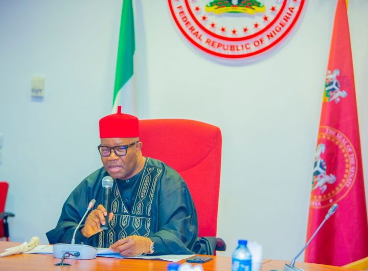 Senate President Godsend Akpabio