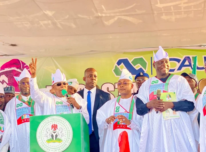 Shettima welcomes ex-Governor Wada into APC