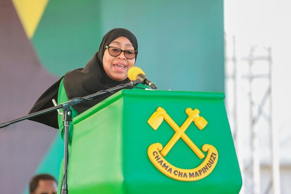 Tanzania President Samia Suluhu Hassan