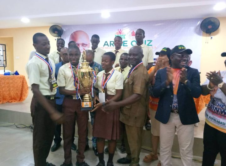 grand finale of the maiden Arise quiz competition tagged "The BRAINWAVE",