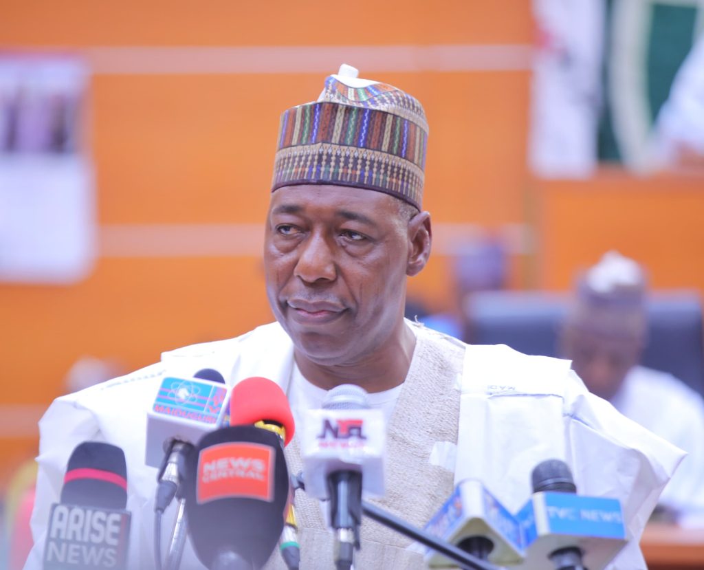 Education tops with N135bn as Zulum presents N890.33bn 2026 budget 3 Borno State Governor, Prof. Babagana Zulum presenting the 2026 budget at the floor of the State Assembly on Monday.