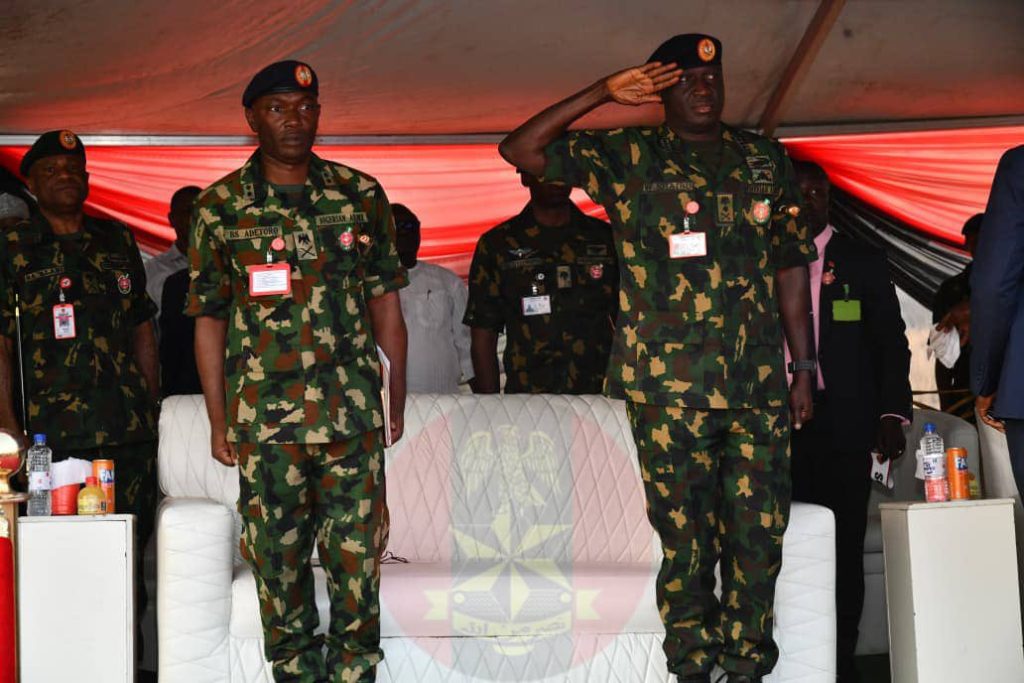 Chief of Army Staff (COAS), Lieutenant General Waidi Shaibu