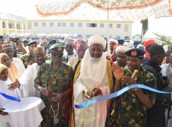 COAS boosts girl-child education in Zamfara, commissions remodelled school