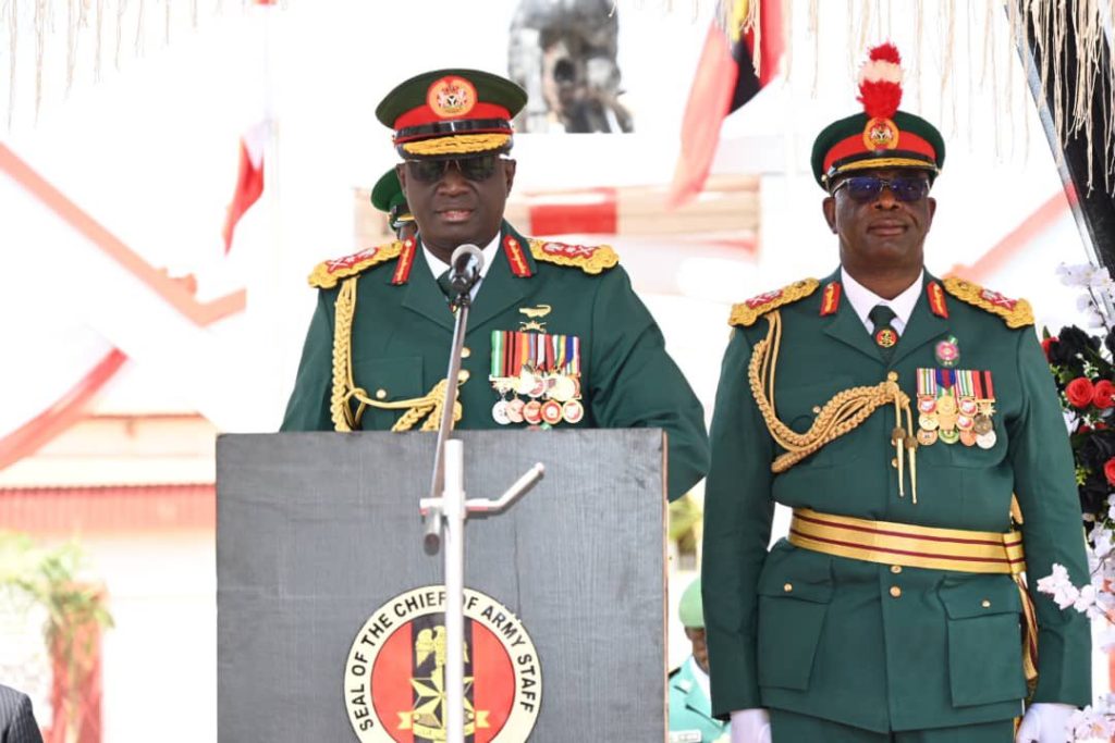 COAS tasks new army recruits