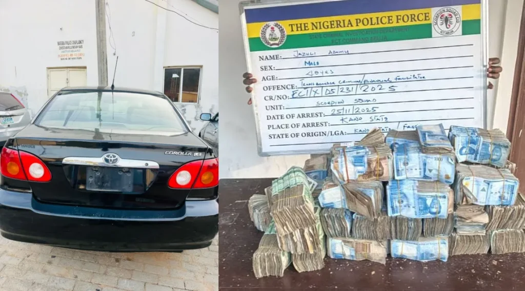 FCT police arrest notorious car-snatching syndicate, recover 6 stolen vehicles, ₦15m cash