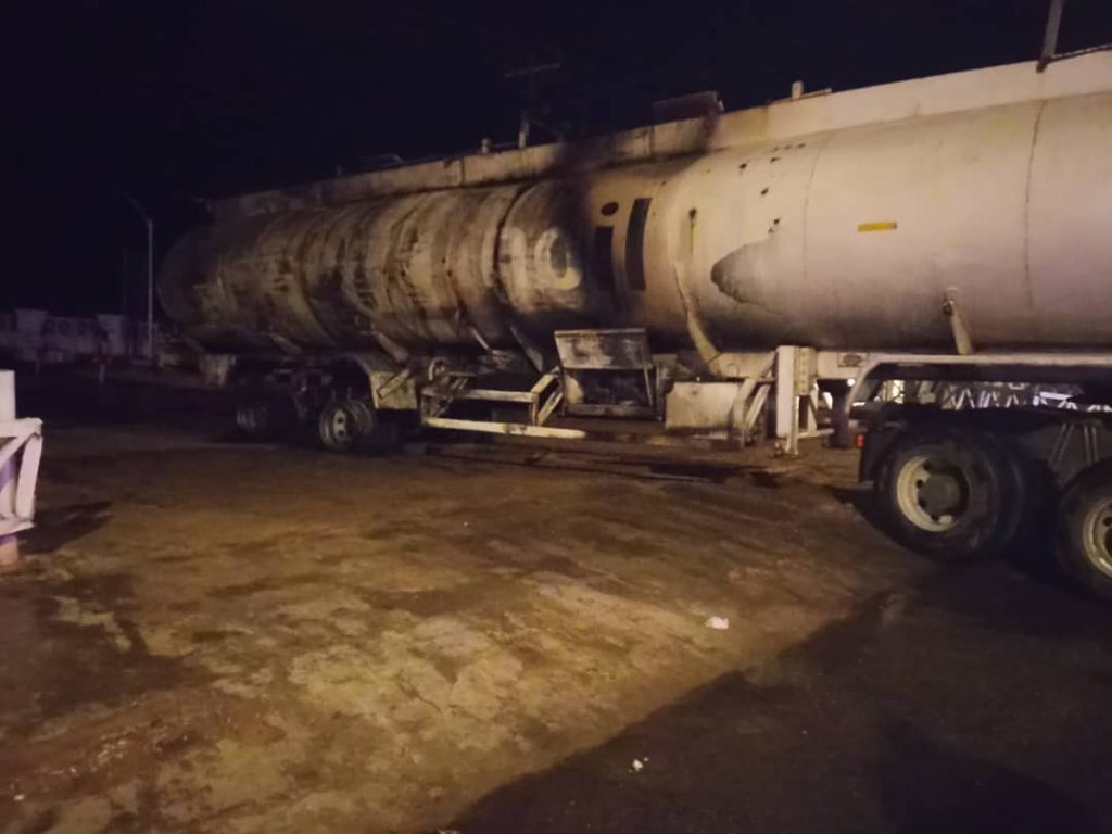 Fire service contains tanker fire incident at Rain Oil Filing station in Gombe