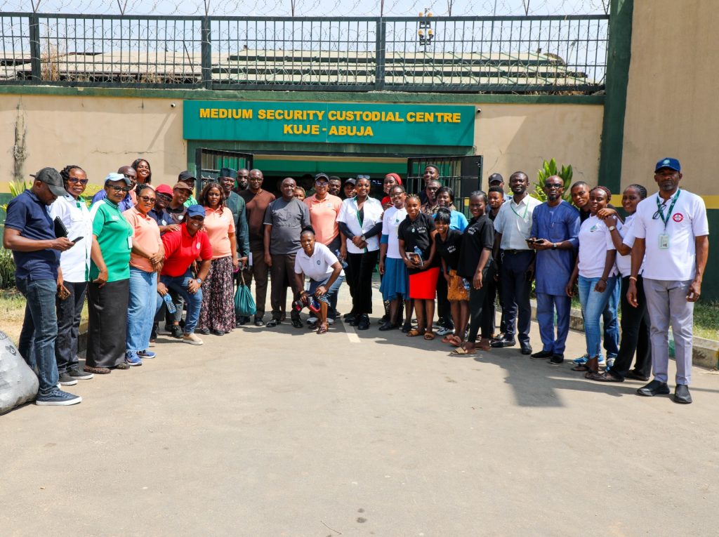 NSITF staff fellowship fetes inmates of Kuje prison 2 NSITF staff fellowship fetes inmates of Kuje prison