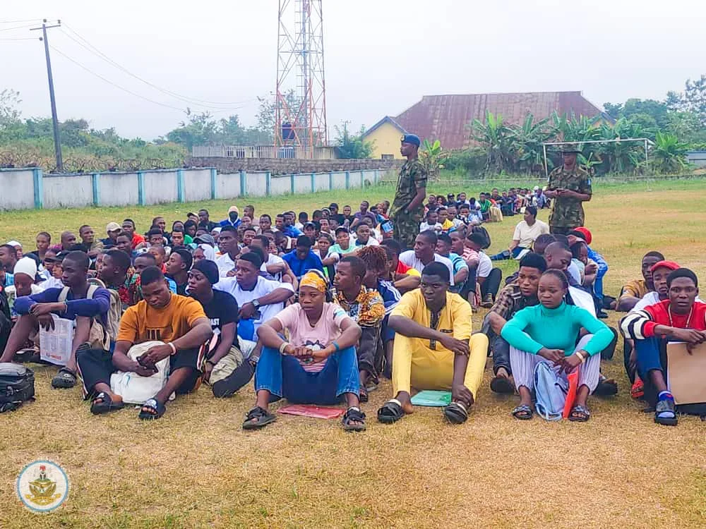 NAF begins nationwide aptitude test as 20,000 youths jostle for 2025 recruitment 1 NAF begins nationwide aptitude test