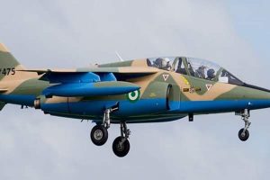 NAF decimates terrorist strongholds in Southern Tumbuns, Mandara Mountains 2 NAF fighter jet