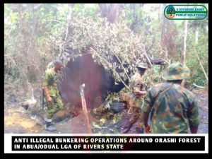 Troops arrest 19 oil thieves, deactivate 22 illegal bunkering hubs in Niger Delta