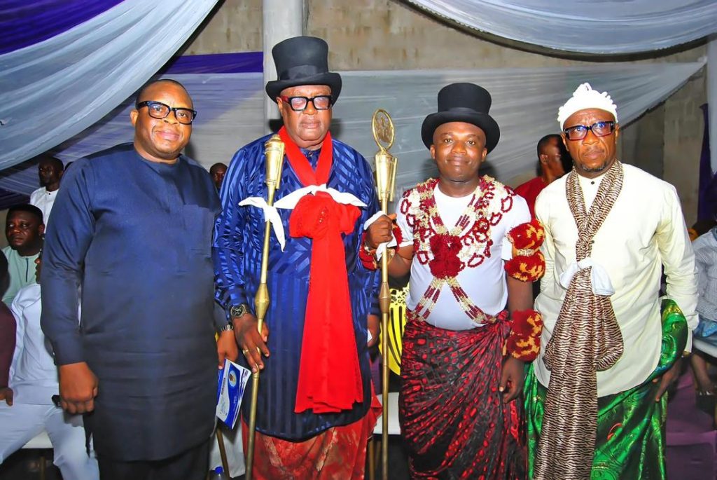Otu assures Okoyong of accelerated development as community honours distinguished sons 1 Otu assures Okoyong of accelerated development as community honours distinguished sons