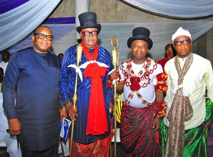 Otu assures Okoyong of accelerated development as community honours distinguished sons