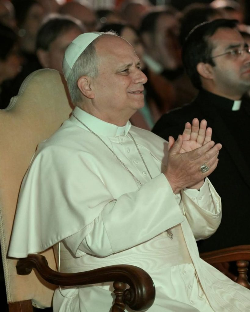 Pope Leo attends School Christmas event2