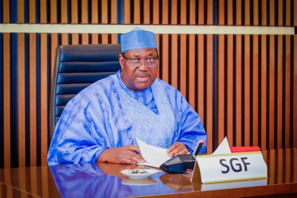 Governor Alia, Ortom salute SGF Akume at 72 1 SGF George Akume