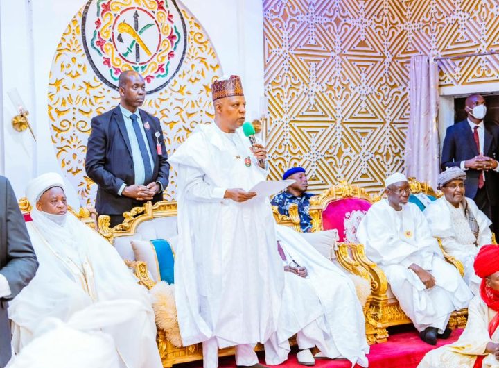 Shettima: Traditional institutions remain irreplaceable, wiill be preserved under President Tinubu