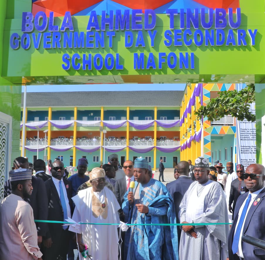 Tinubu commissions Borno's projects, says Zulum's performance exceptional 2 Tinubu commission Zulum project