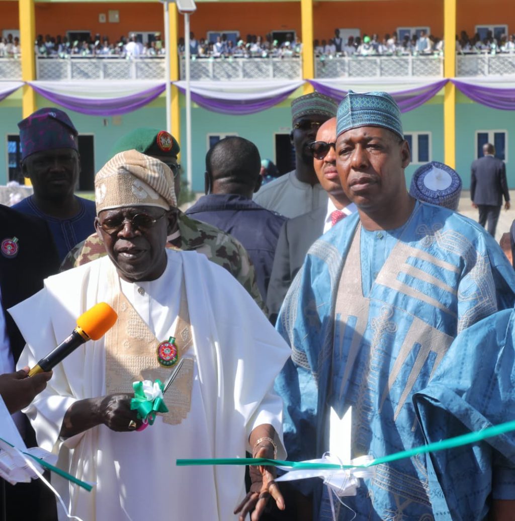 Tinubu commissions Borno's projects, says Zulum's performance exceptional 1 Tinubu commissions zulum project 1