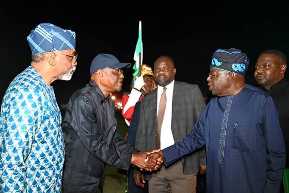 Tinubu meet Wike Gbajabiamila