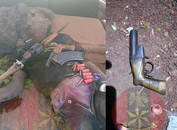 Troops foil planned attack, neutralise notorious bandit, recover weapons in Plateau