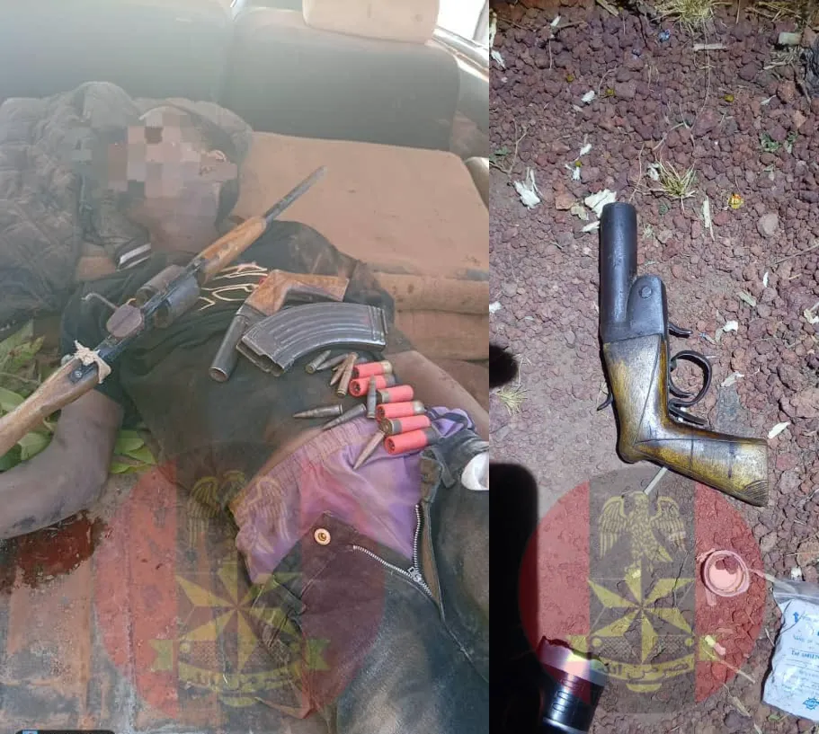 Troops foil planned attack, neutralise notorious bandit, recover weapons in Plateau 1 Troops foil planned attack, neutralise notorious bandit, recover weapons in Plateau