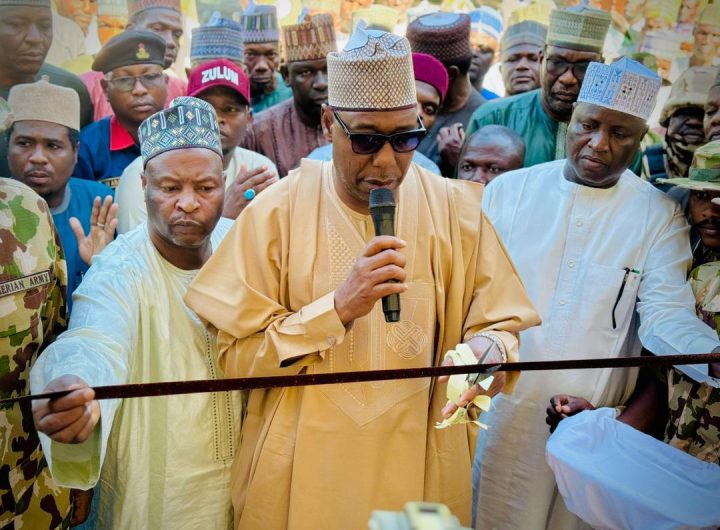Zulum commissions renovated military facilities in Monguno