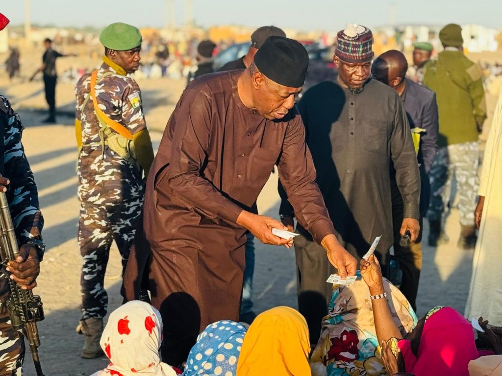 Zulum launches cash, food distribution to 4,000 households in Malam Fatori 1 Zulum launches cash, food distribution to 4,000 households in Malam Fatori