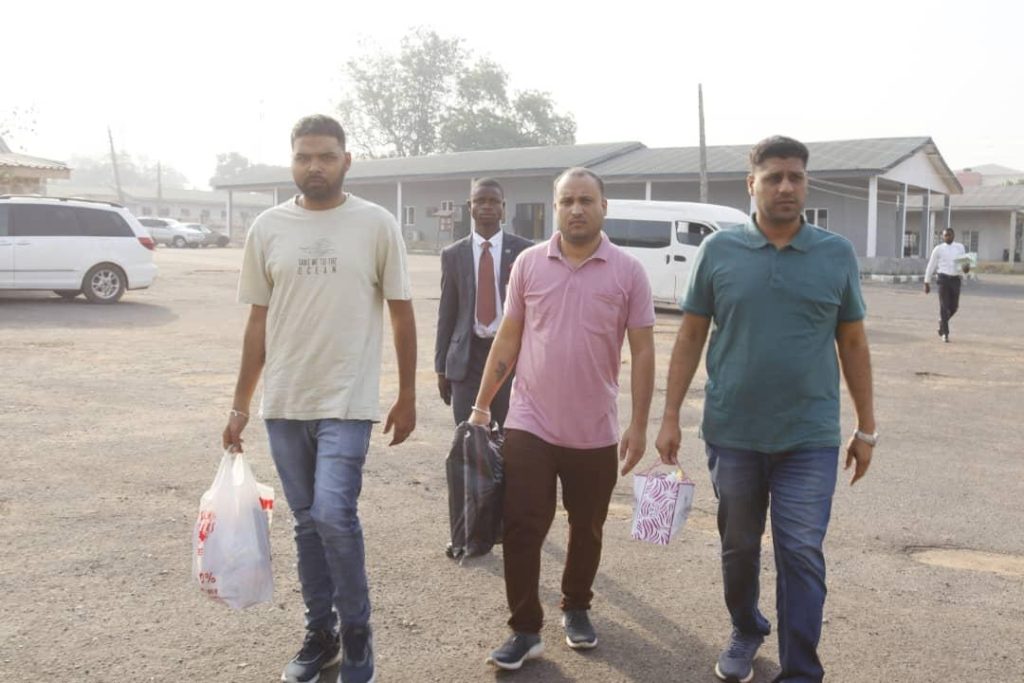 EFCC arraigns 3 Indians, Nigerian for alleged criminal breach of trust 1 EFCC arraigns 3 Indians, Nigerian for alleged criminal breach of trust