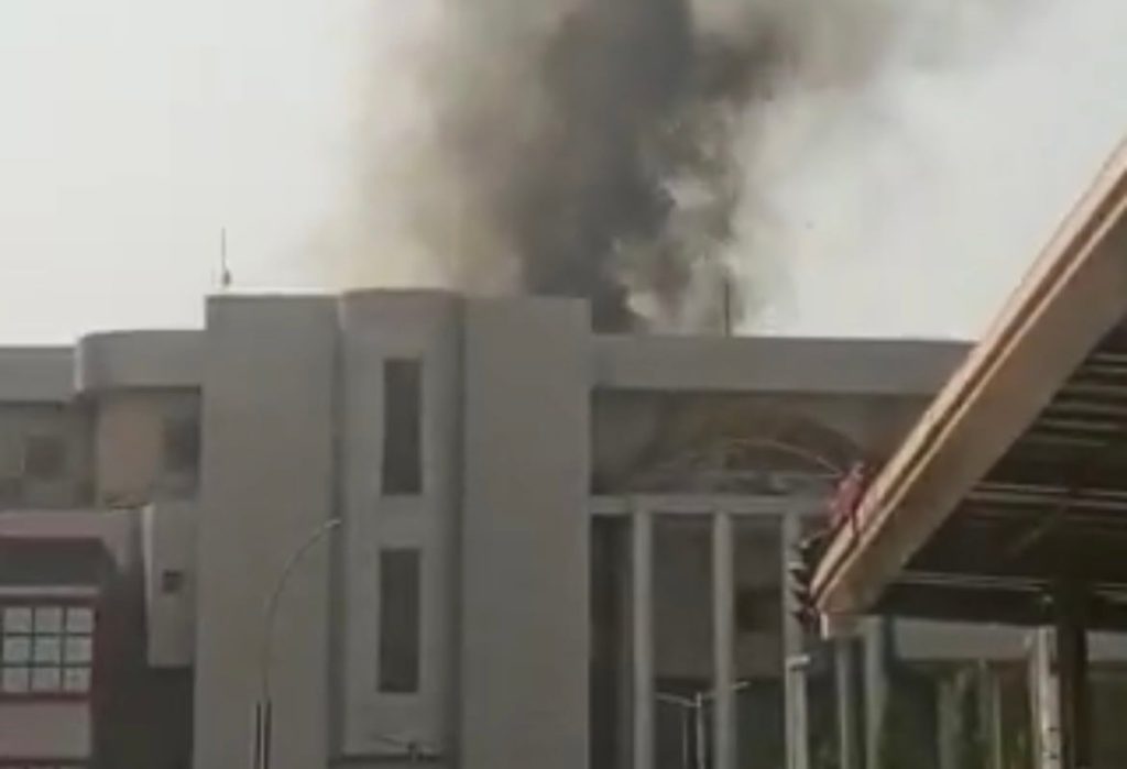 No life lost as fire guts FIRS HQ in Abuja 1 fire guts FIRS headquarters in Abuja