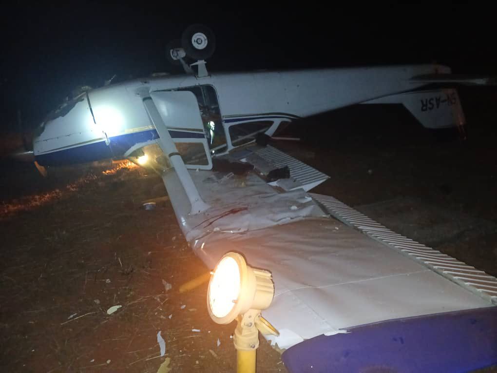4 crew members escape death as plane crash-lands at Owerri airport