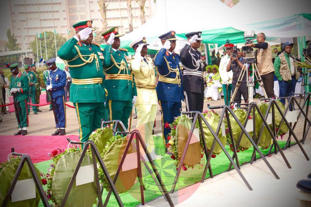 Tinubu honours fallen heroes at 2026 AFCRD as COAS, service chiefs pay solemn tributes 4 2026 Armed Forces Remembrance Day.