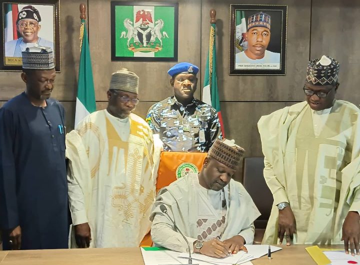 Borno acting Governor Kadafur signs 2026 budget into law