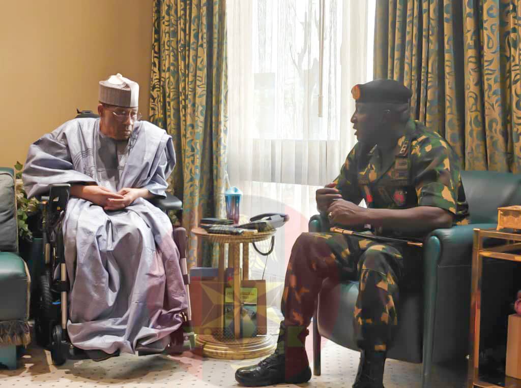 COAS visits IBB, Abdusalami, Niger Governor Bago, pledges enhanced security, collaboration