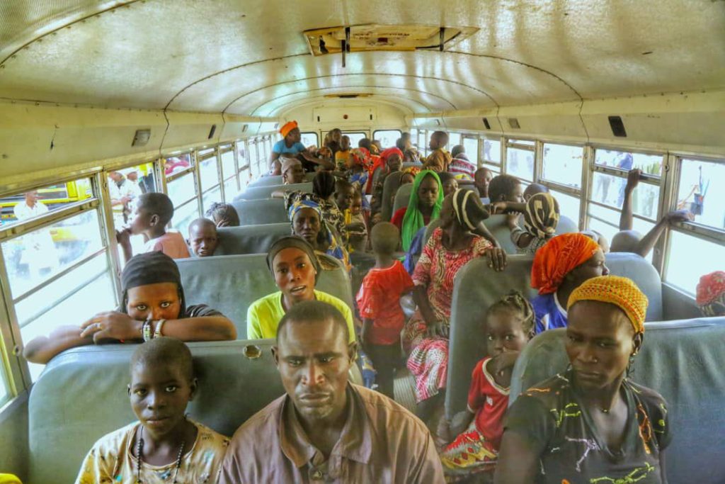 First batch of 300 Nigerian refugees returns to Gwoza in landmark homecoming 2 First batch of 300 Nigerian refugees returns to Gwoza in landmark homecoming