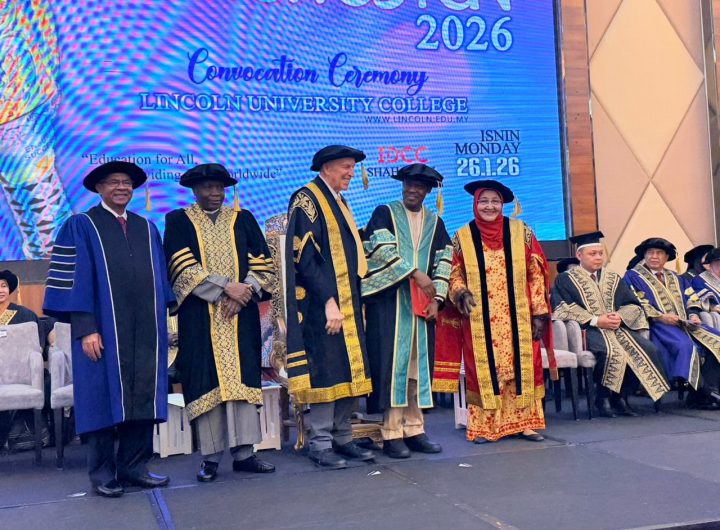 Former NUC boss bags honorary PhD from Lincoln University Malaysia