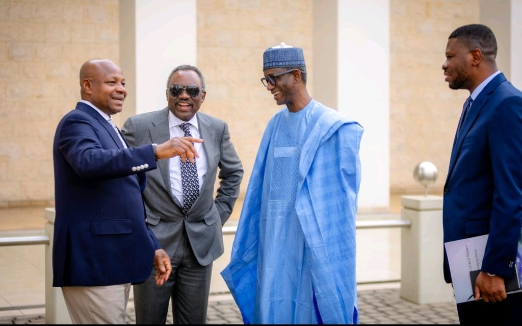 NSA Ribadu and security chiefs