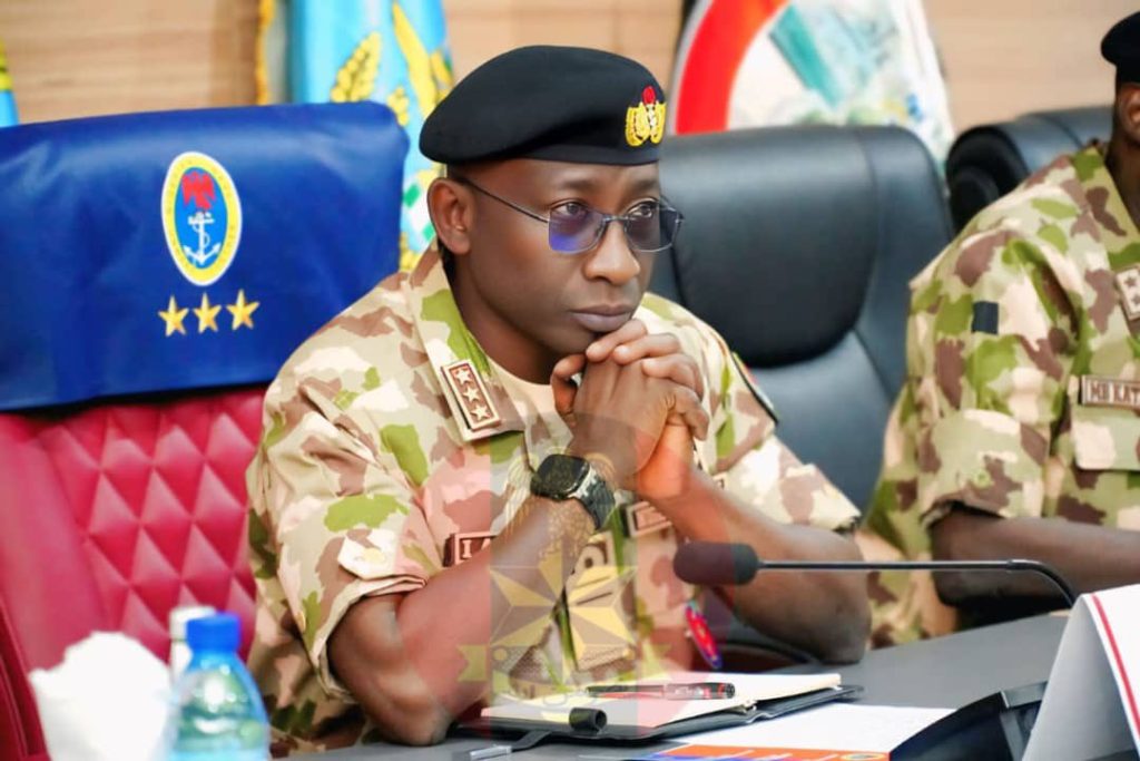 Chief of Naval Staff (CoNS), Vice Admiral Idi Abbas