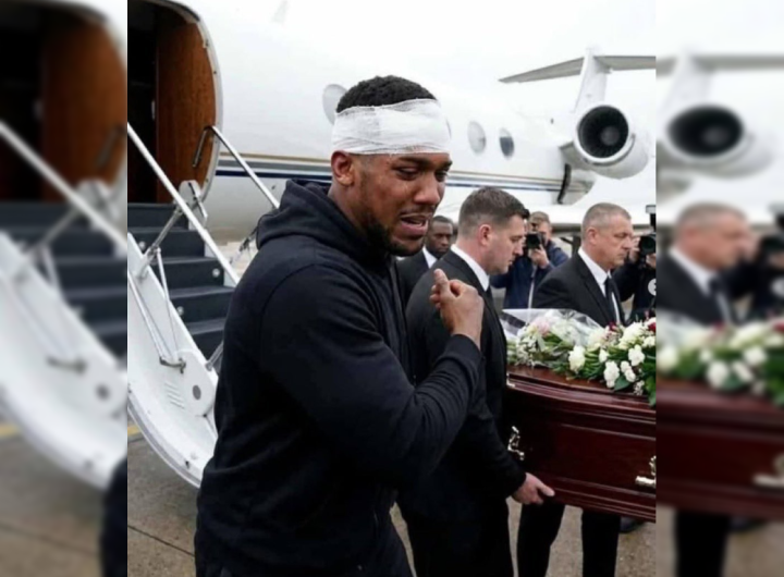 PHOTONews: Anthony Joshua friends laid to rest at the Hendon Cemetery, London