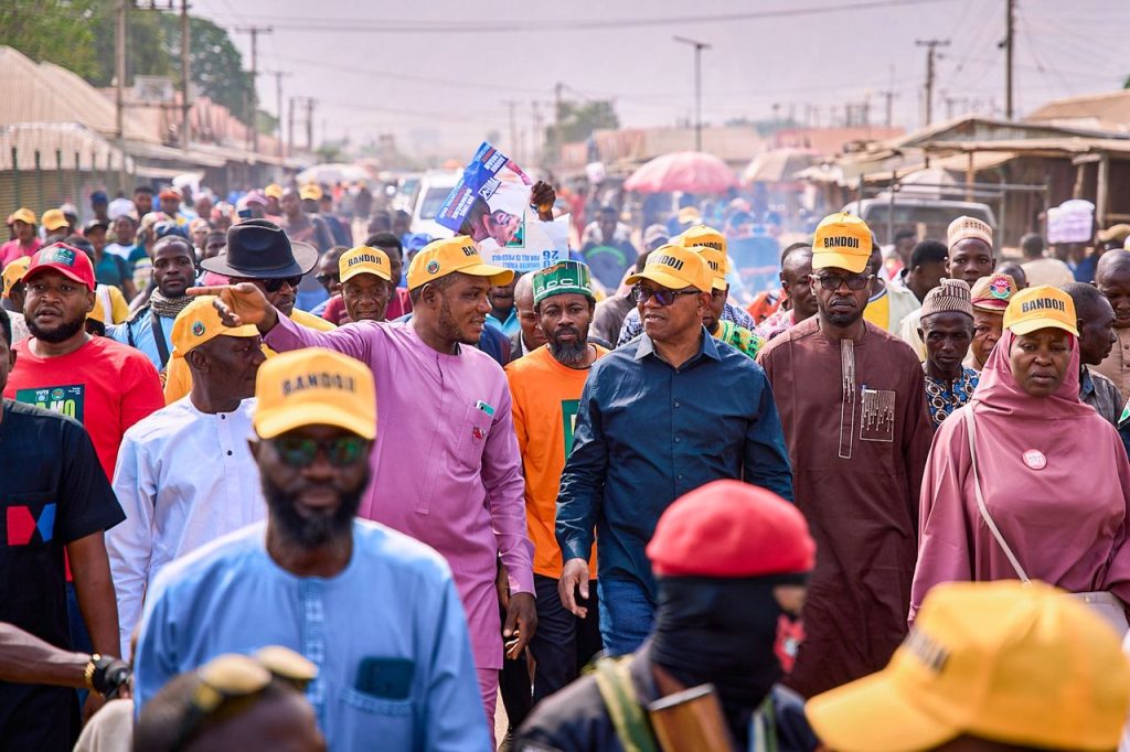 FCT elections: Peter Obi takes ADC campaign to streets of Abuja