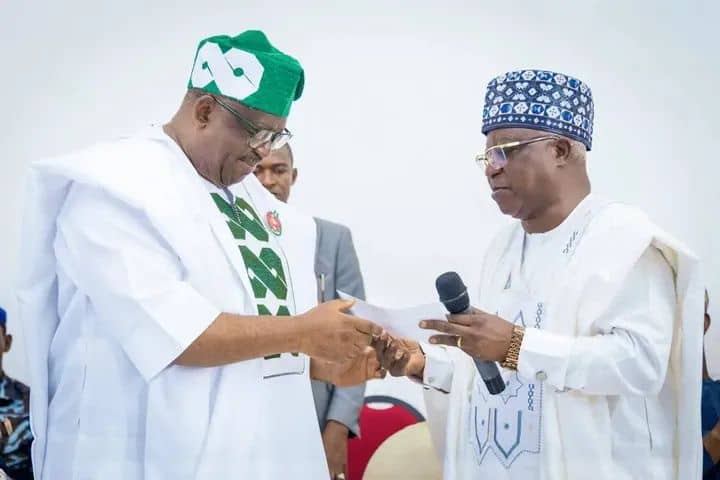 Plateau Governor Mutfwang officially joins APC, vows 1 million votes for Tinubu in 2027 2 Plateau Governor Mutfwang officially joins APC, vows 1 million votes for Tinubu in 2027