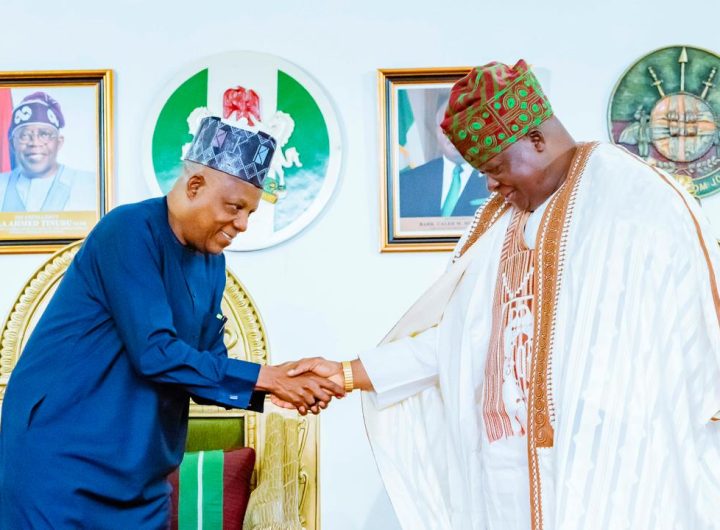 VP Kashim Shettima on Wednesday paid homage to the Gbong Gwom Jos and Chairman, Plateau State Council of Chiefs and Emirs , HRH Jacob Gyang Buba.