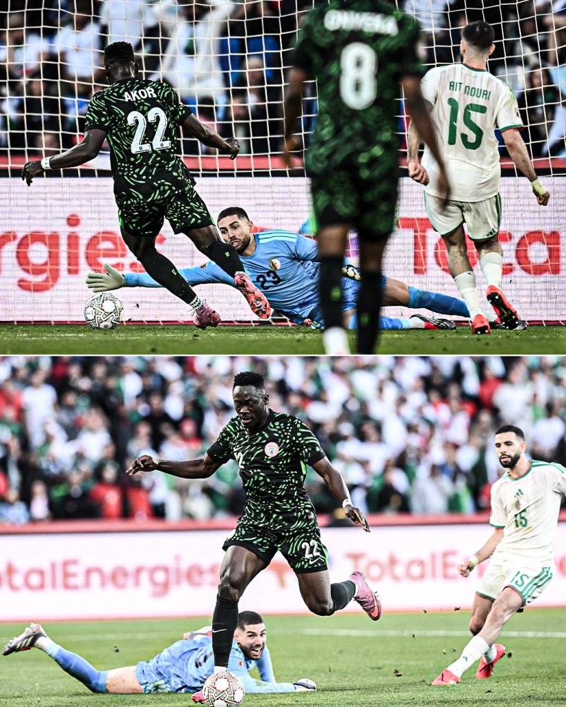Super Eagles defeat algeria in afcon