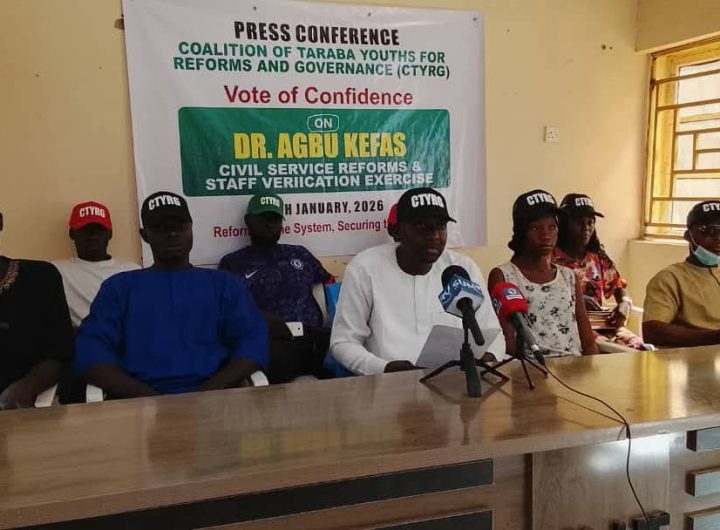 Taraba youths pass vote of confidence on civil service reforms