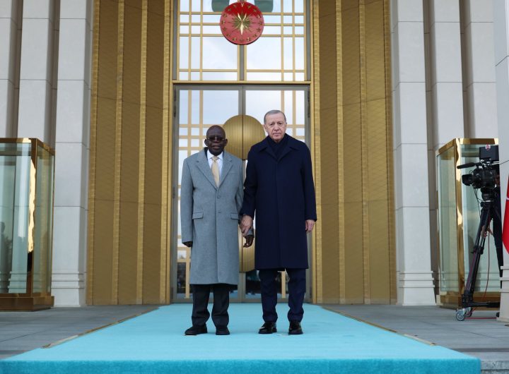President President Recep Tayyip Erdogan, welcomed President Bola Ahmed Tinubu of Nigeria, who is paying a visit to Türkiye, with an official ceremony at the Presidential Complex.